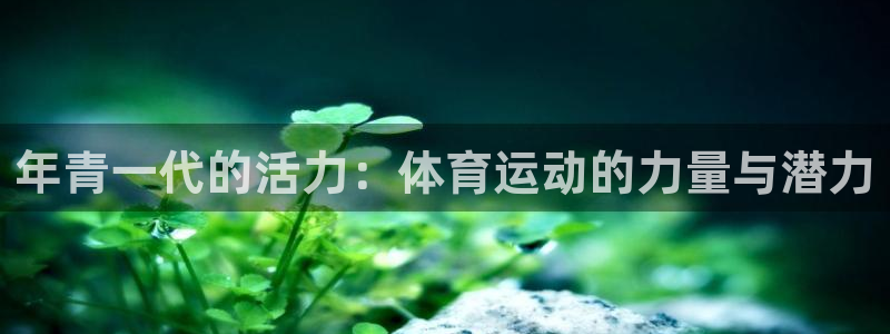 年青一代的活力：体育运动的力量与潜力