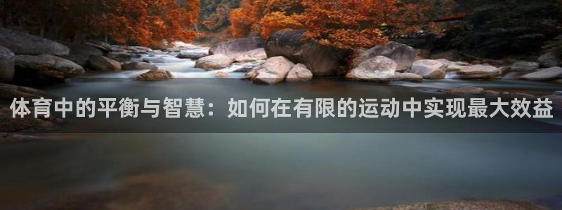体育中的平衡与智慧：如何在有限的运动中实现最大效益
